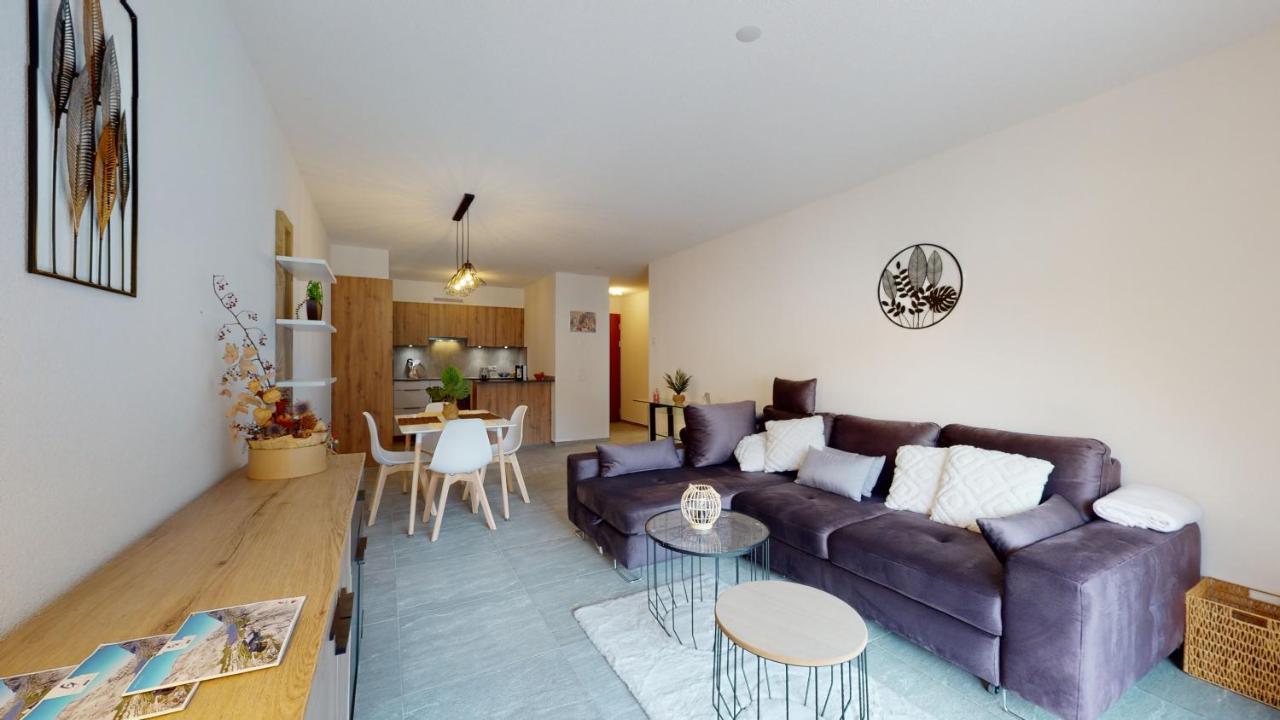 Apartment With Sauna And Mountain View 로이커바드 외부 사진