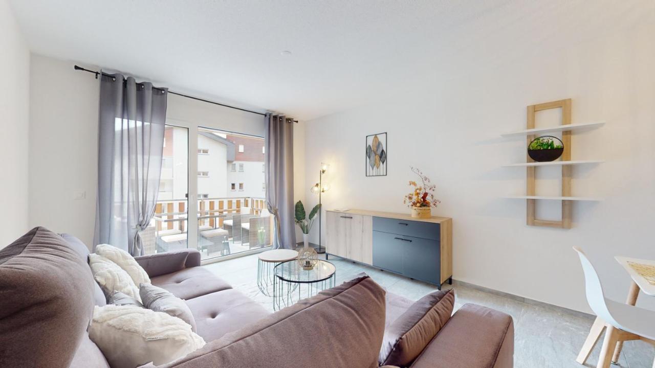 Apartment With Sauna And Mountain View 로이커바드 외부 사진