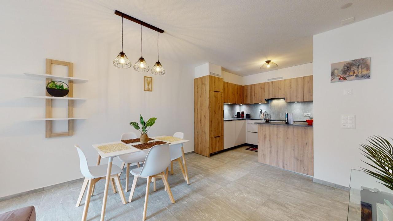 Apartment With Sauna And Mountain View 로이커바드 외부 사진