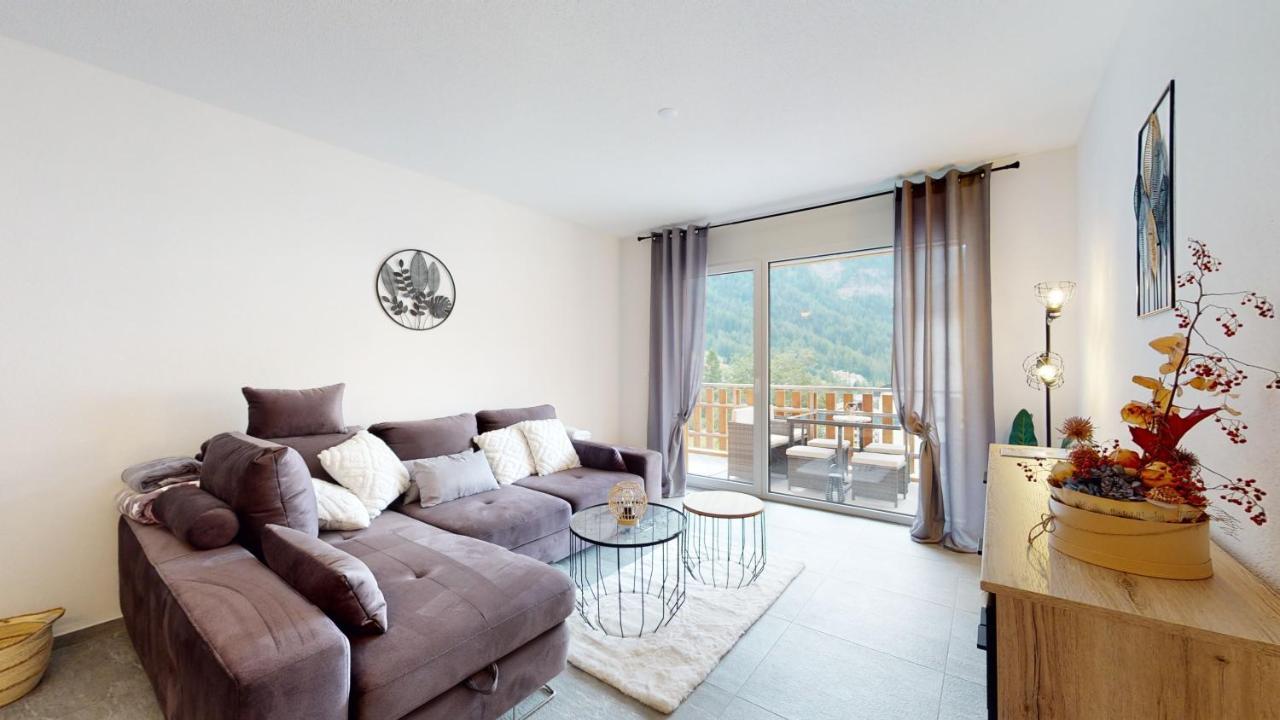 Apartment With Sauna And Mountain View 로이커바드 외부 사진