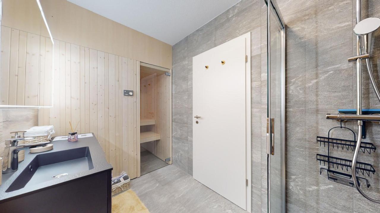 Apartment With Sauna And Mountain View 로이커바드 외부 사진